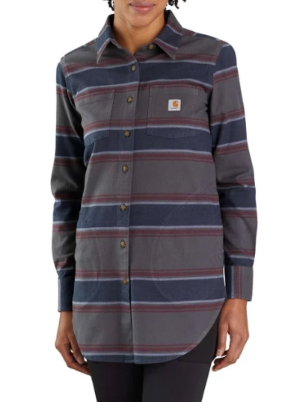 Women's Rugged Flex Relaxed Fit Flannel Tunic | 3XL
